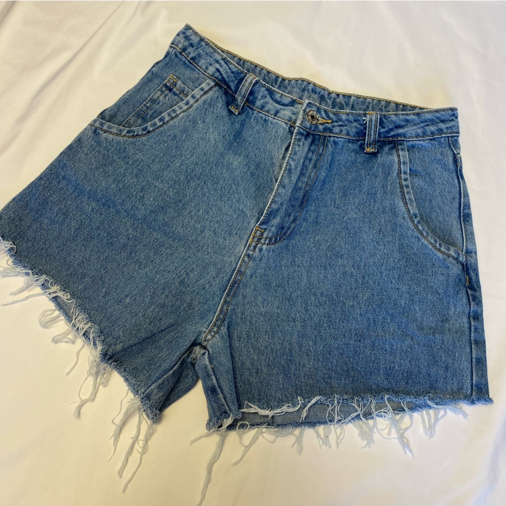High Waisted Jean Shorts